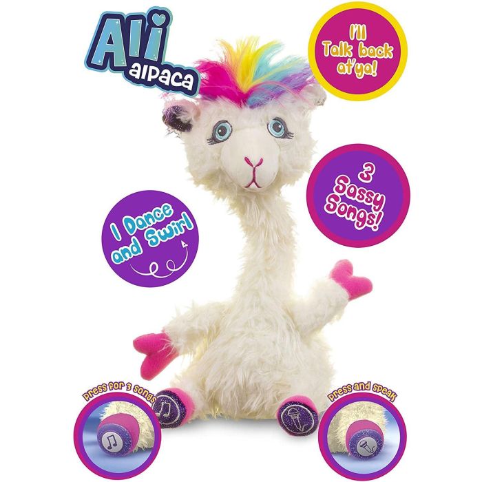 Sassimals Ali the Alpaca Soft Toy