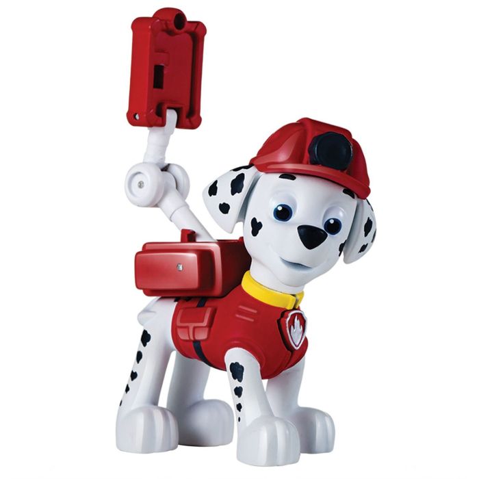 Paw Patrol Action Pack Pup & Badge Marshall Set