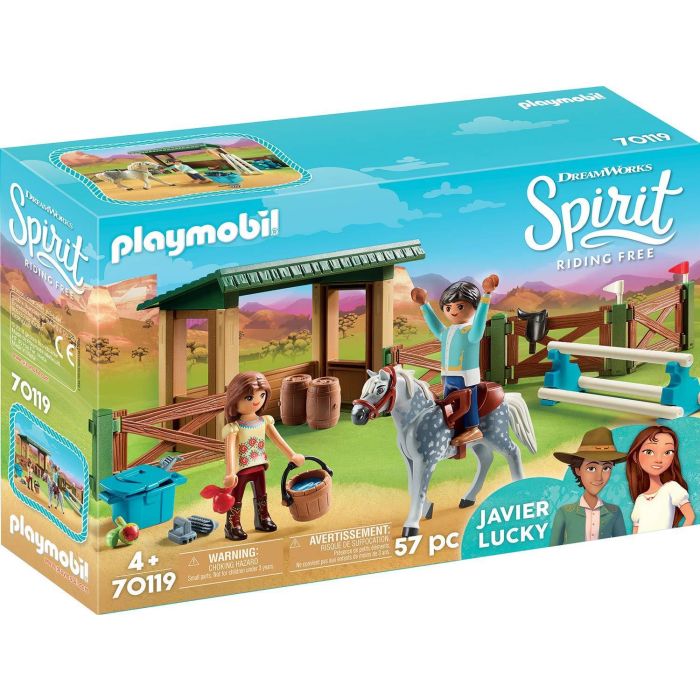 Playmobil 70119 Spirit Riding Arena with Lucky and Javier