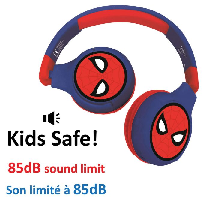 Spiderman 2in1 Bluetooth Headphones