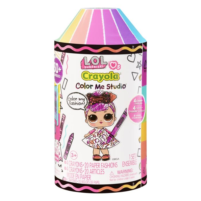 L.O.L. Surprise! Loves Crayola Colour Me Studio Fashion Doll