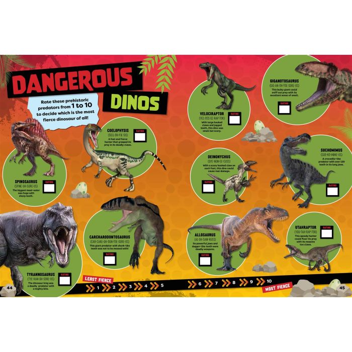 Jurassic Explores The World Of Dinosaurs Official 2022 Annual