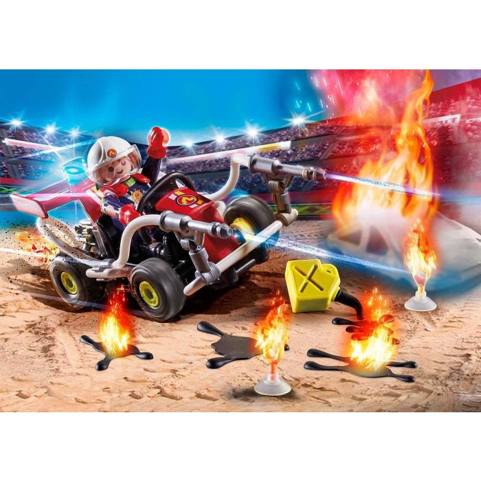 Playmobil Stunt Show Fire Quad 70554