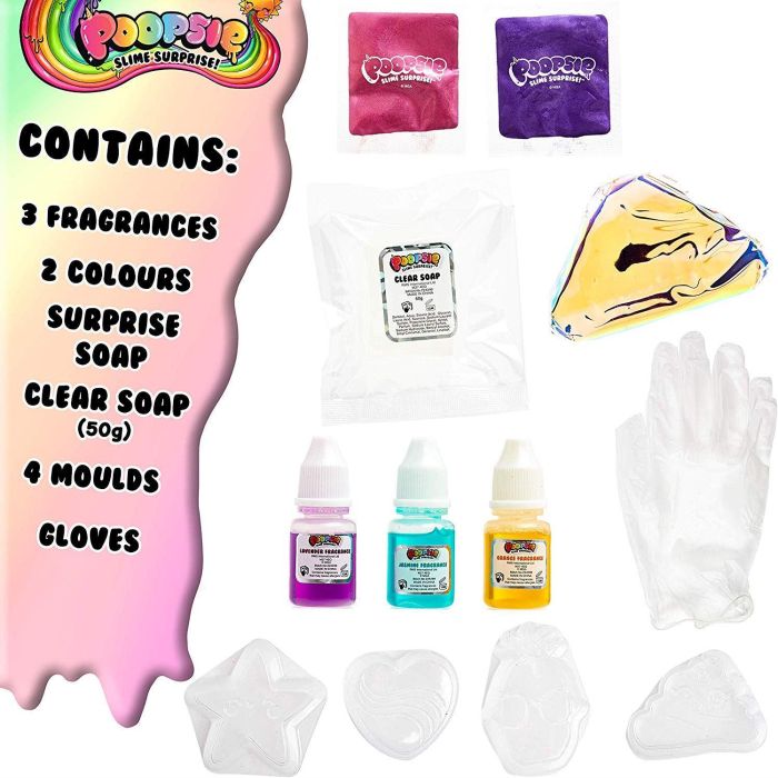 Poopsie Slime Rainbow Soap Set