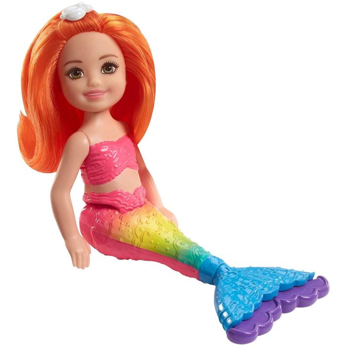Barbie Dreamtopia Chelsea Mermaid Orange Doll
