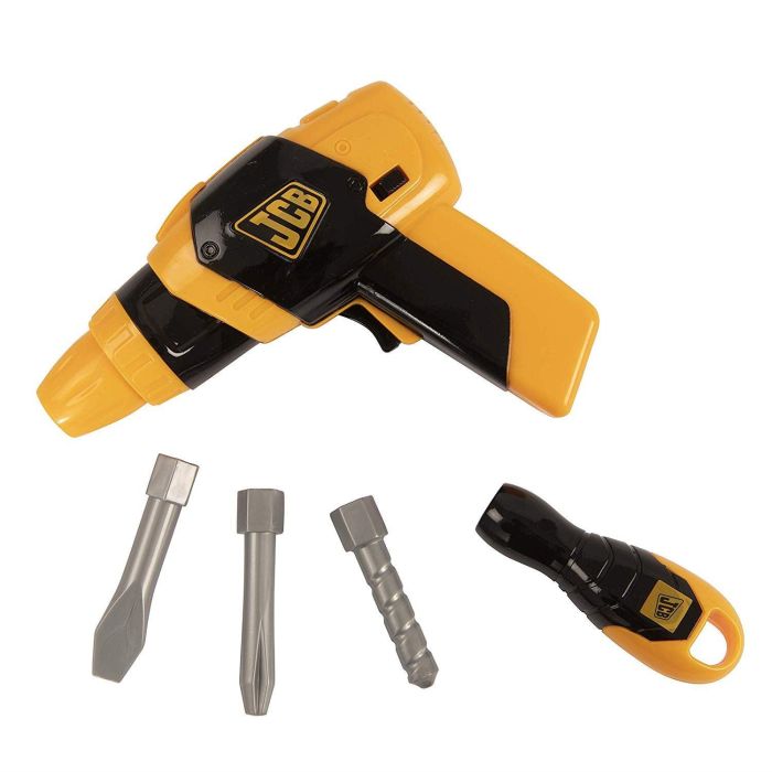 JCB Drill Tool Carry Case and Tools Play Set
