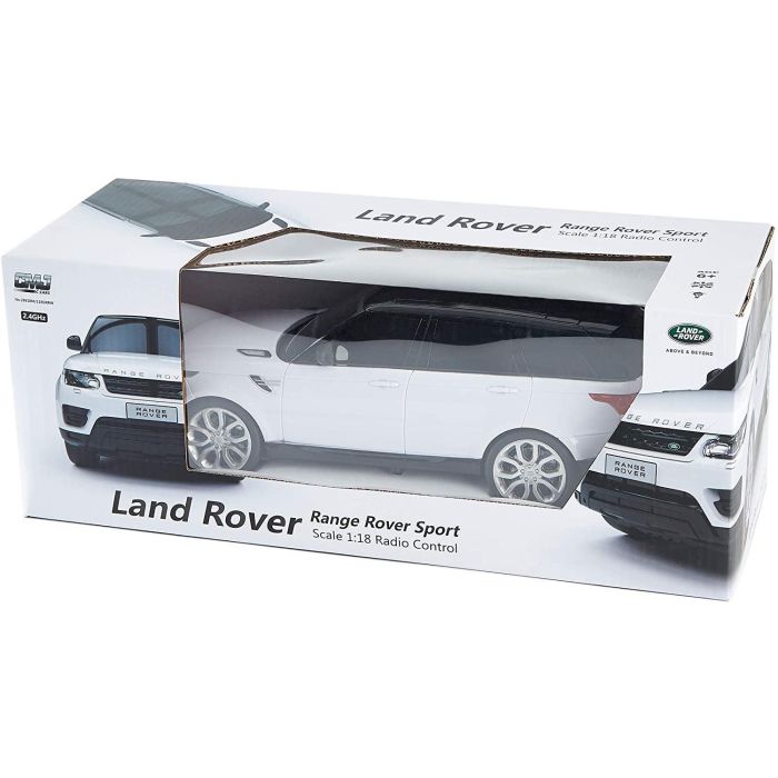 Range Rover Radio Controlled Car 1:18 Scale White