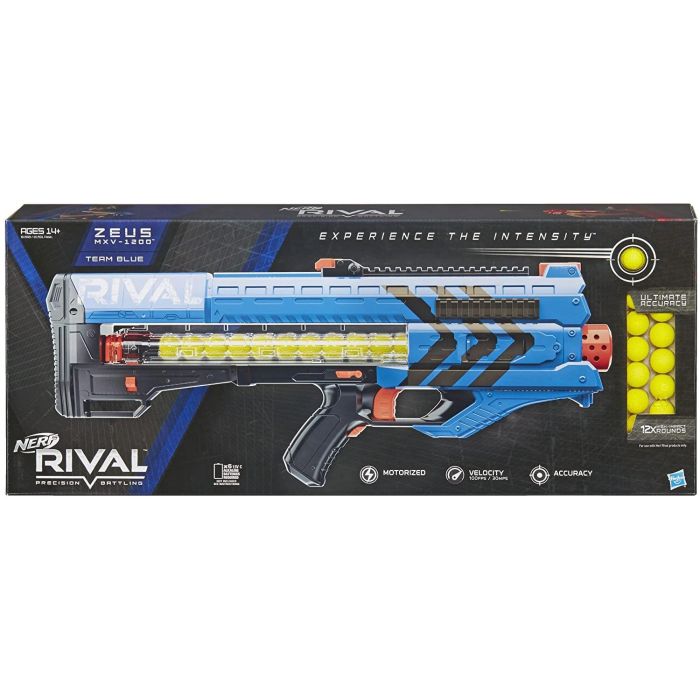 Nerf Rival Zeus MXV-1200 Blaster- Blue