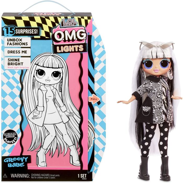 L.O.L. Surprise! O.M.G. Doll Lights Groovy Babe