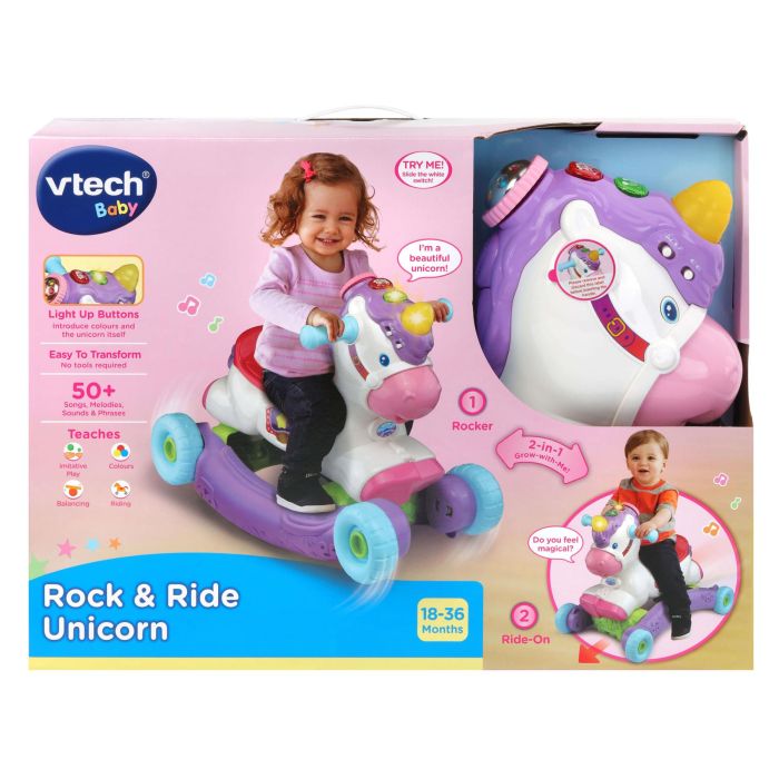 VTech Baby Rock and Ride Unicorn