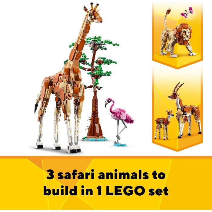 LEGO Creator 3in1 Wild Safari Animals 31150