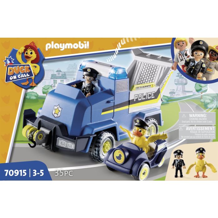 Playmobil Duck On Call Police Emergency Vehicle 70915