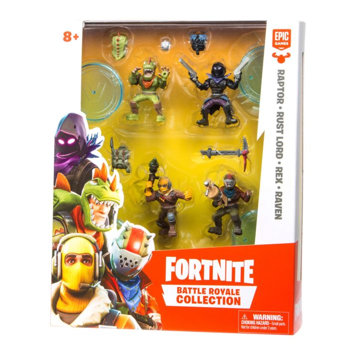 Fortnite Battle Royale Collection 2inch Figures 4 Pack