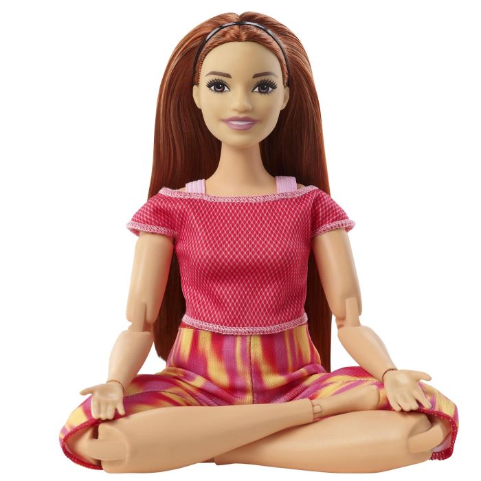 Barbie Made to Move Doll - Red Top