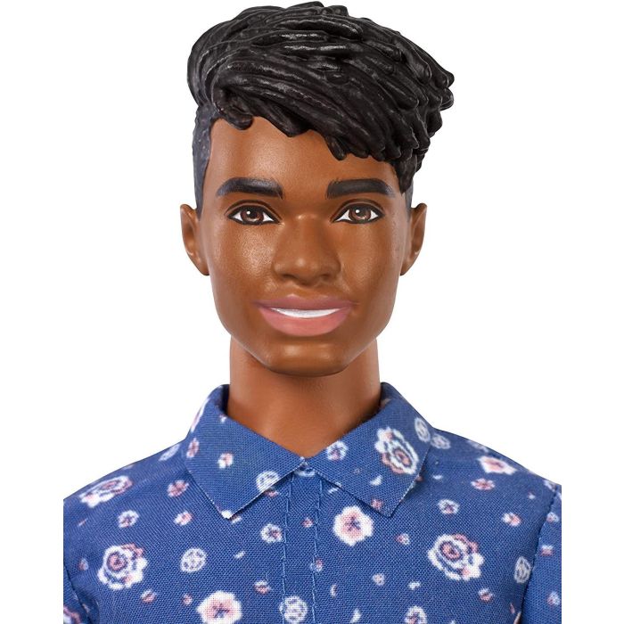Barbie Fashionistas Ken Doll Floral Shirt