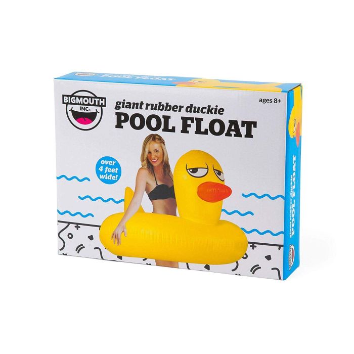 Bigmouth Inflatable Pool Float Rubber Duckie