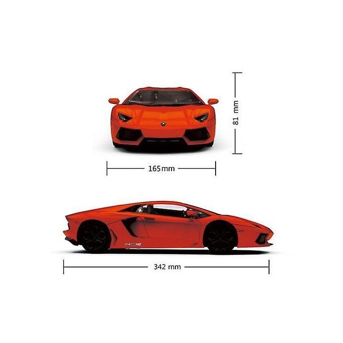 Lamborghini Aventador Radio Controlled Car 1:18 Scale Red