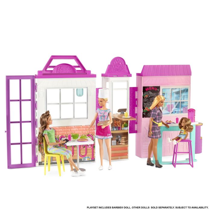 Barbie Cook ‘n Grill Restaurant Doll Playset
