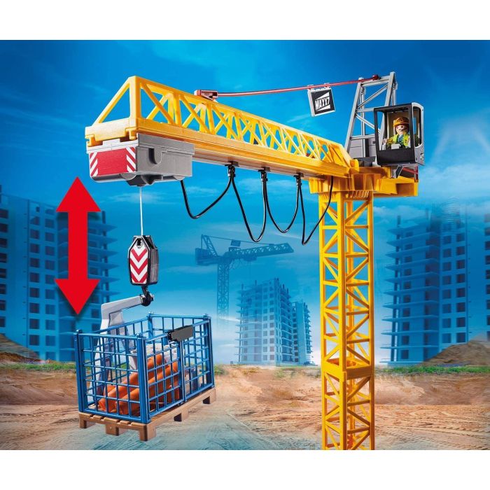 Playmobil City Action Construction Crane 70441