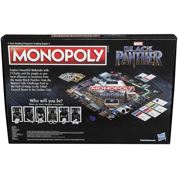 Monopoly Black Panther Game