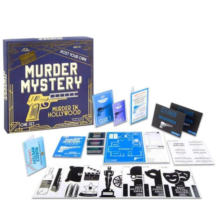 Murder Mystery - Murder in Hollywood Board Game