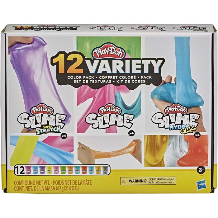 Play Doh Slime 12 Variety Colour Pack