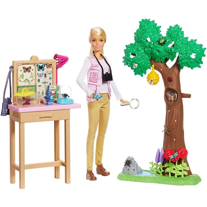 Barbie Entomologist Doll Playset