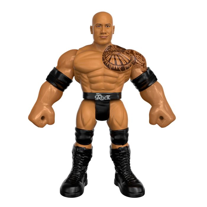 WWE Bend 'N Bash The Rock Figure
