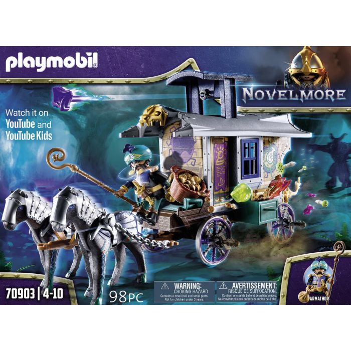 Playmobil Novelmore Knights Violet Vale  Merchant's Carriage70903