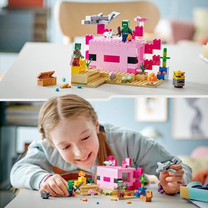 LEGO Minecraft The Axolotl House 21247