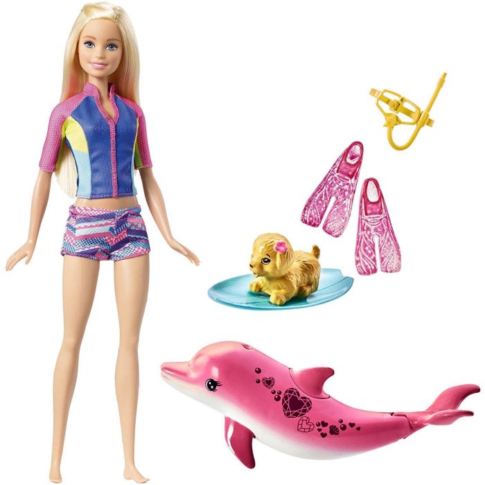 Barbie Dolphin Magic Snorkel Fun