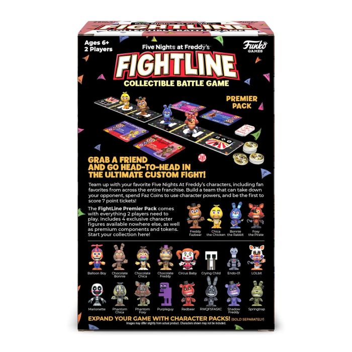 Five Nights at Freddy's Collectible Battle Board Game