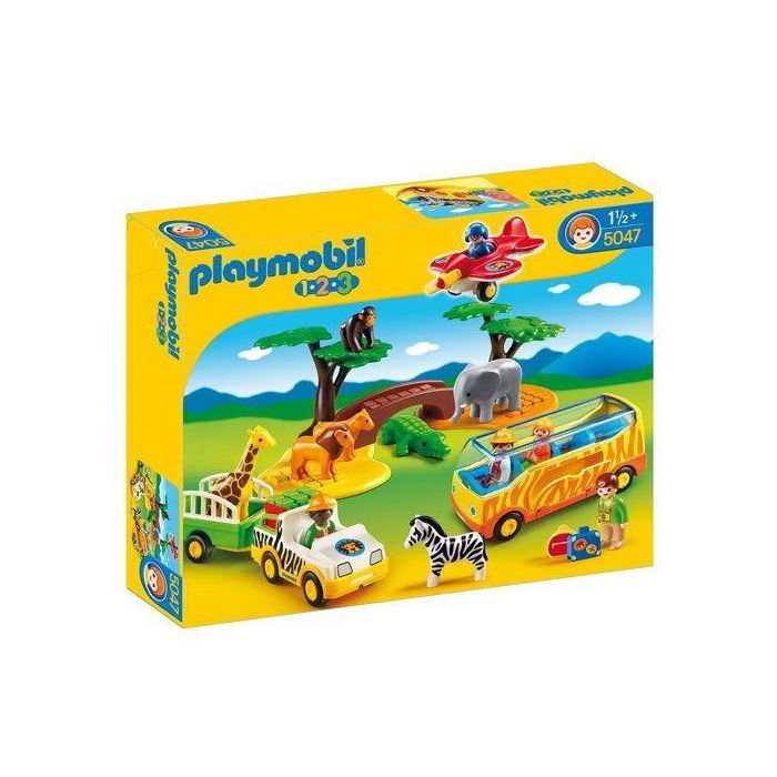 Playmobil 1.2.3 Safari Set 5047