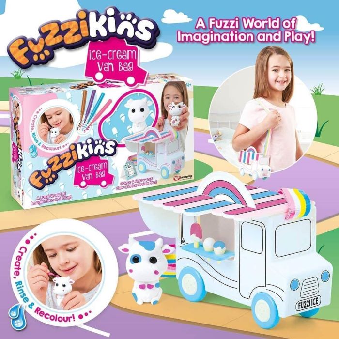 Fuzzikins Ice Cream Van Bag