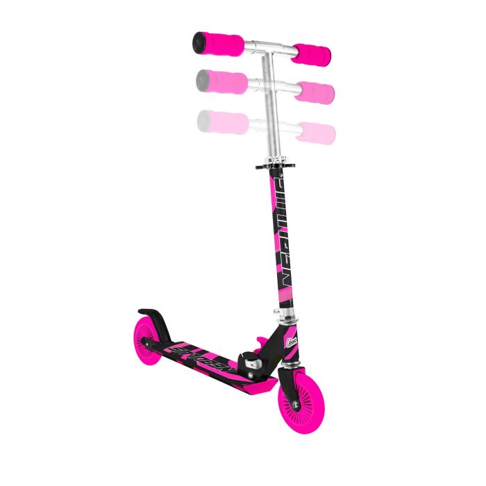 Ozbozz Nebulus Scooter - Black and Pink
