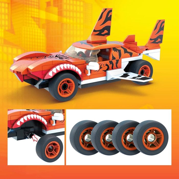 Mega Construx Hot Wheels Tiger Shark Monster Truck