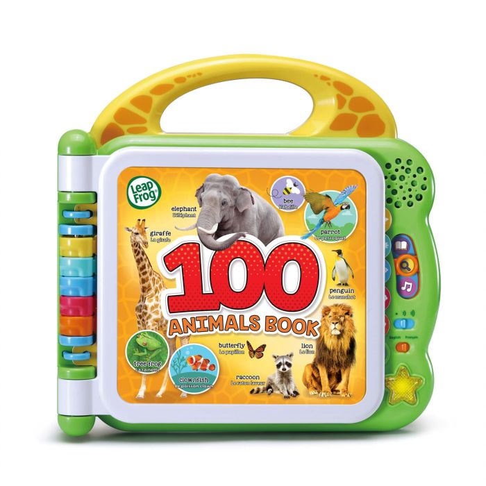 Buy LeapFrog 100 Animals Book at BargainMax | Free Delivery over £ and  Buy Now, Pay Later with Klarna, ClearPay & Laybuy | Bargain Max