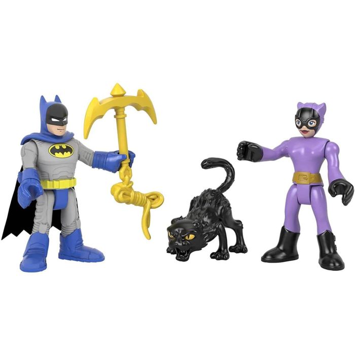 Imaginext DC Super Friends Batman and Catwoman Figure 2 Pack