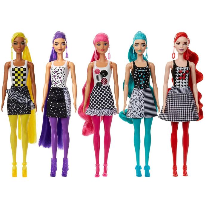 Barbie Colour Reveal Monochrome Doll