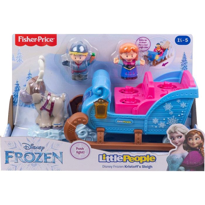 Fisher Price Disney Frozen Little People Kristoff's Sleigh