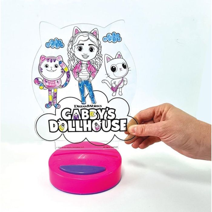 Gabby's Dollhouse - Paint N Lite Kit