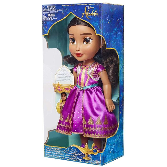 Disney Aladdin Jasmine Purple Dress Toddler Doll