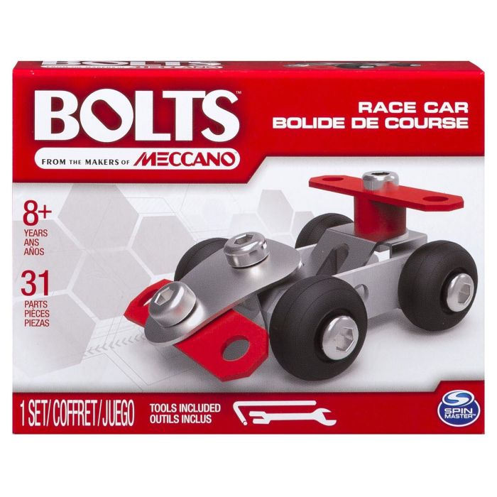 Meccano Bolts Mini Vehicle Racecar