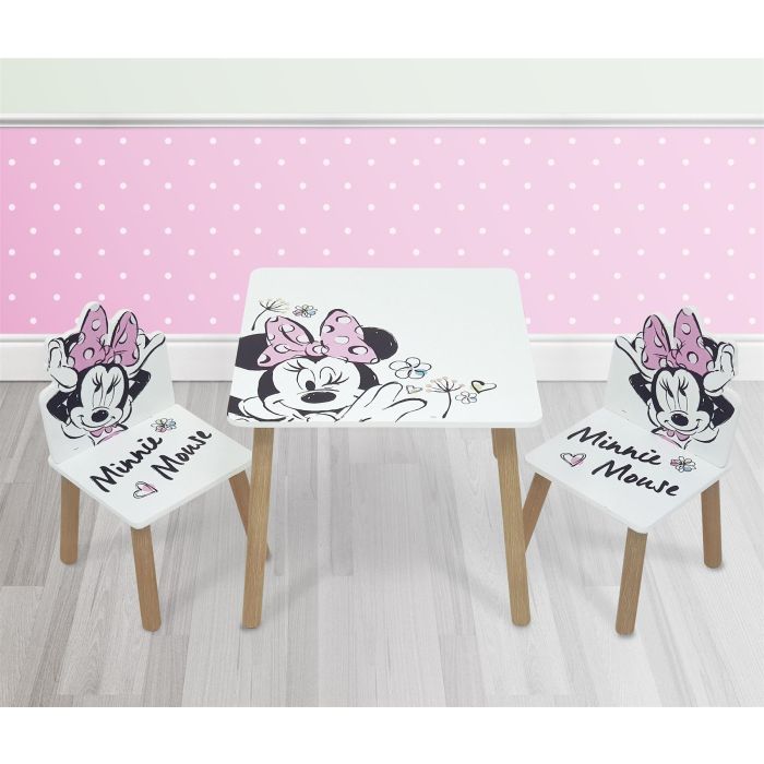 Minnie Mouse Classic Table & 2 Chairs Set