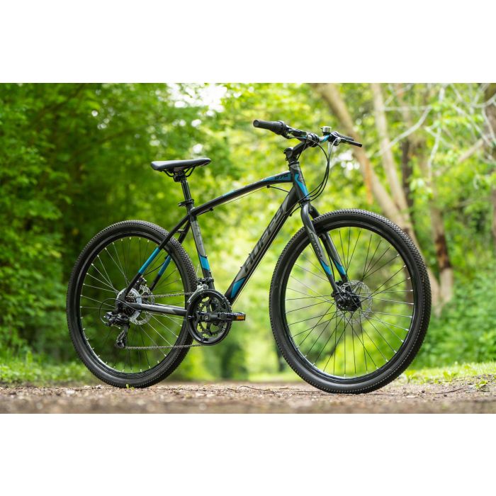 Huffy Extent Carom Gravel 27.5" Mountain Bike - Matte Black