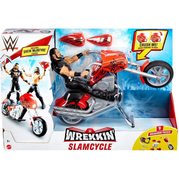 WWE Wrekkin Slam Cycle Vehicle