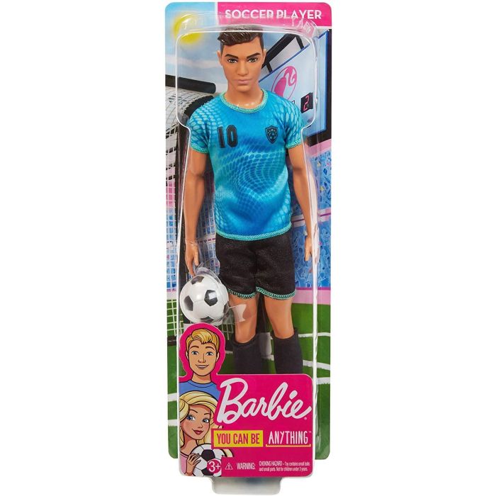 Barbie Ken Career Dolls Soccer Player