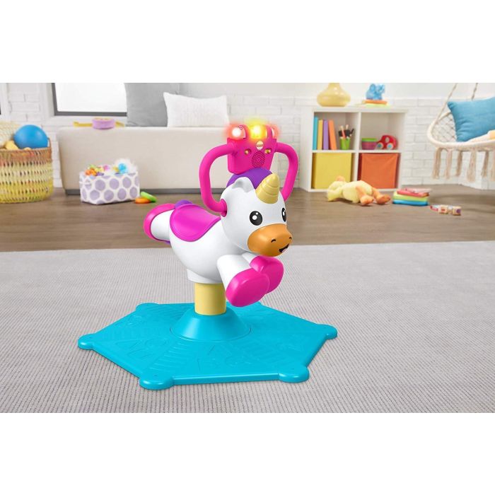 Fisher Price Bounce & Spin Unicorn