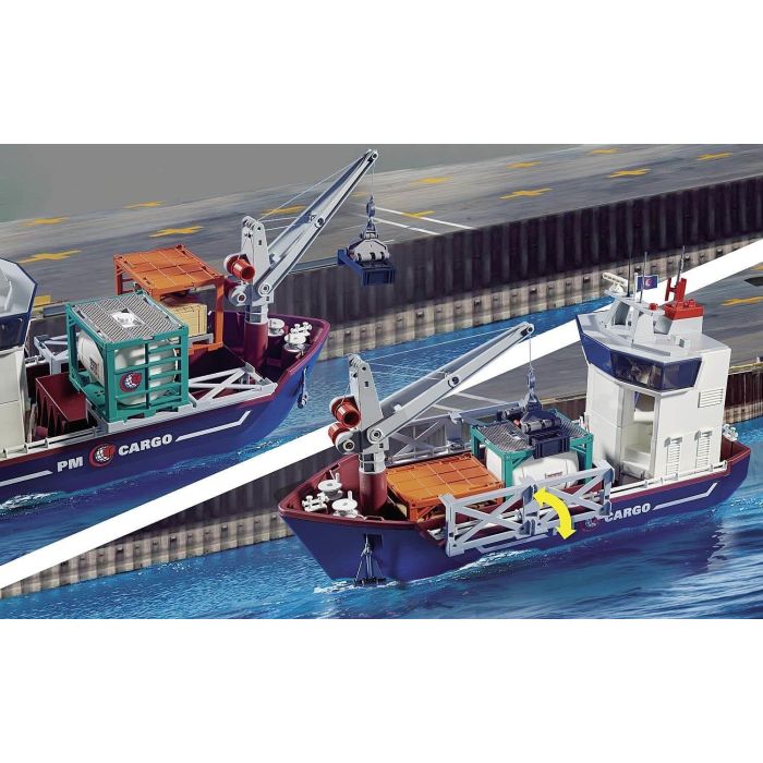 Playmobil City Action Cargo Ship with Boat 70769