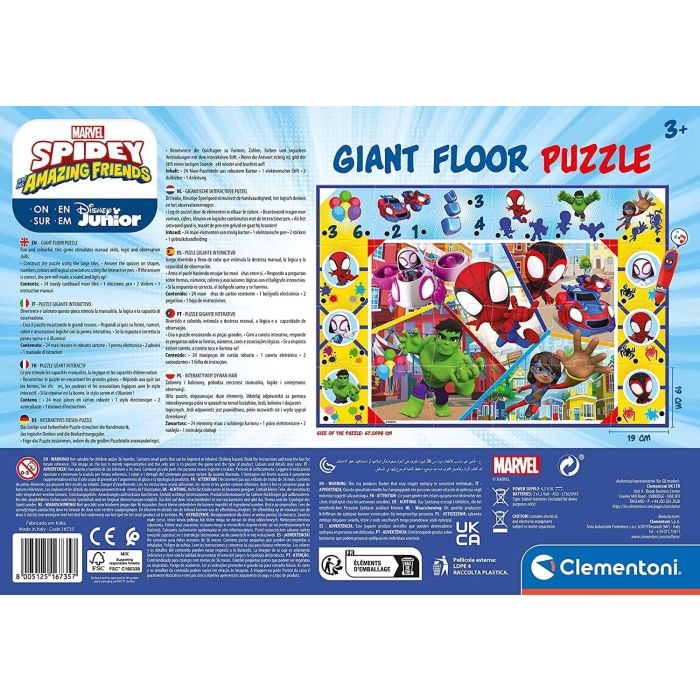 Spidey & Friends Giant Floor Puzzle